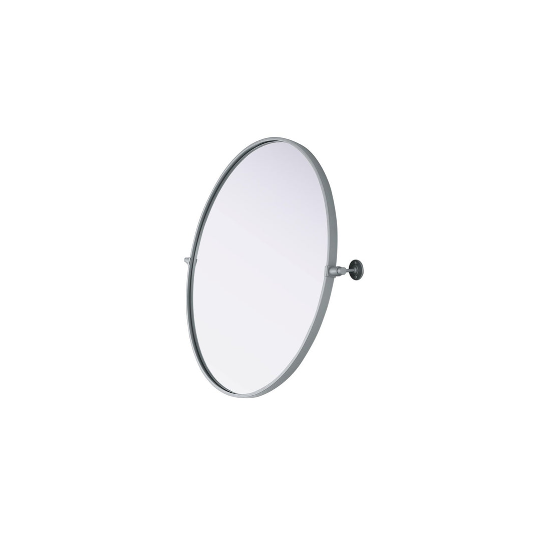 30X30 Pivot Mirror In Silver - View 4 - Joshua Marshal