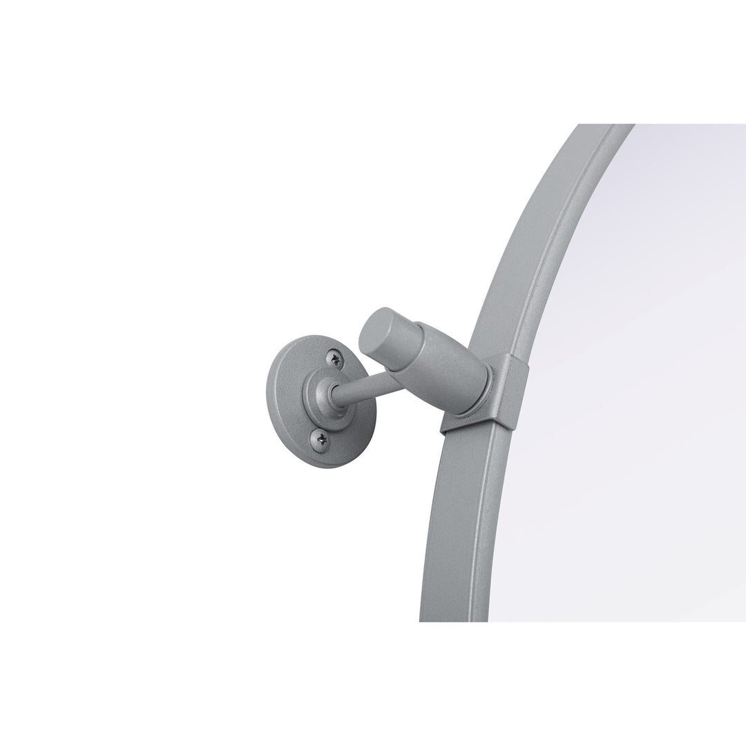 30X30 Pivot Mirror In Silver - View 5 - Joshua Marshal