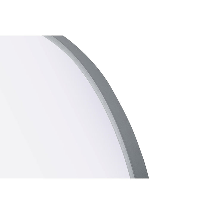 30X30 Pivot Mirror In Silver - View 6 - Joshua Marshal