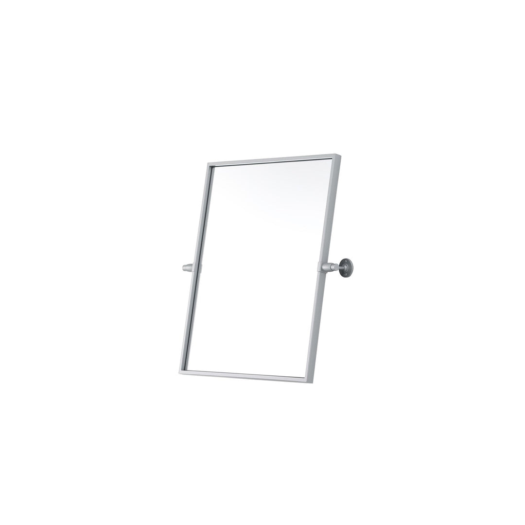 20X24 Pivot Mirror In Silver - View 4 - Joshua Marshal