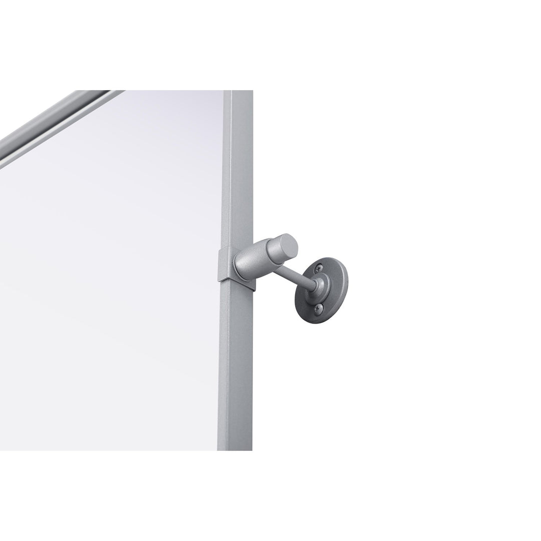 20X24 Pivot Mirror In Silver - View 5 - Joshua Marshal
