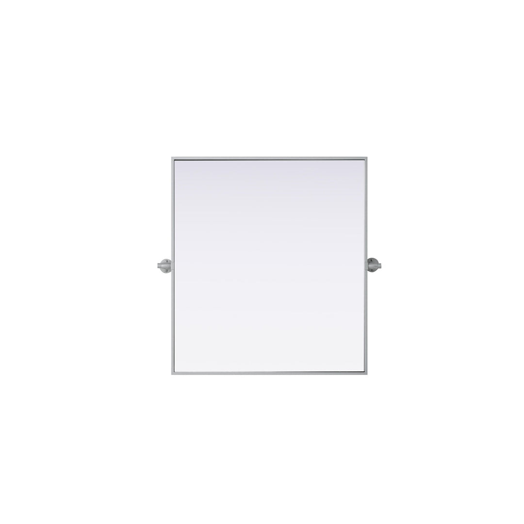 27X30 Pivot Mirror In Silver - View 3 - Joshua Marshal