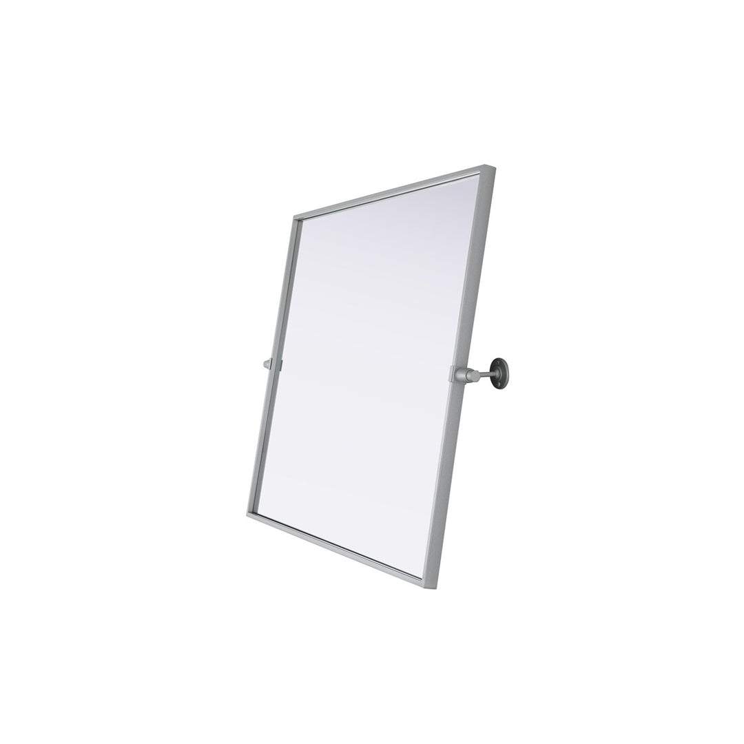 27X30 Pivot Mirror In Silver - View 4 - Joshua Marshal
