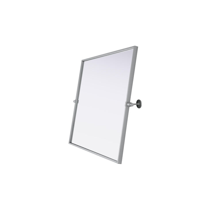 27X30 Pivot Mirror In Silver - View 4 - Joshua Marshal
