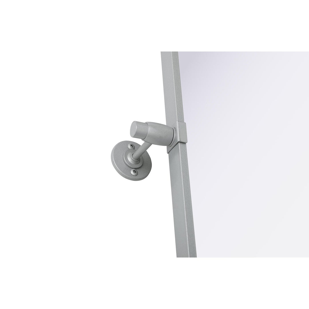 27X30 Pivot Mirror In Silver - View 5 - Joshua Marshal