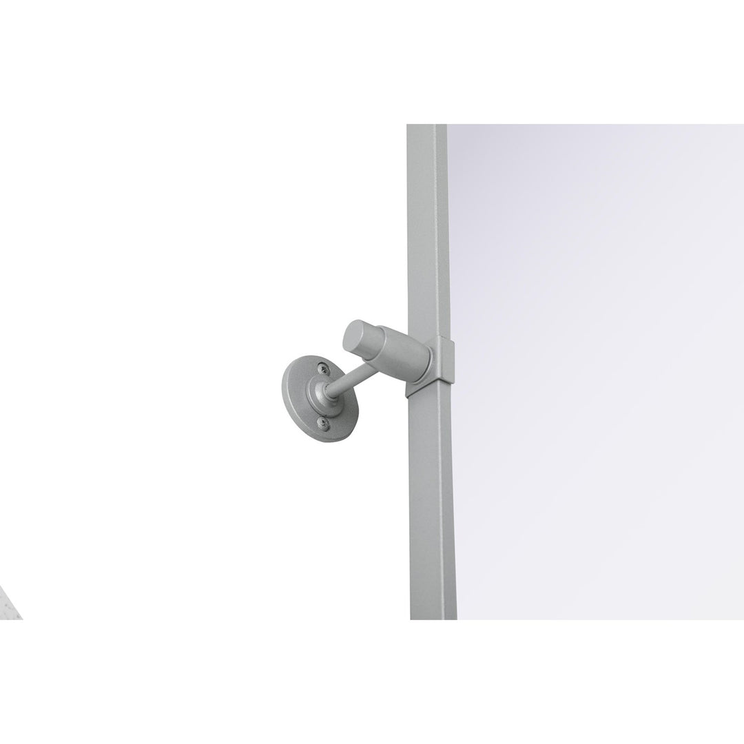 27X36 Pivot Mirror In Silver - View 5 - Joshua Marshal