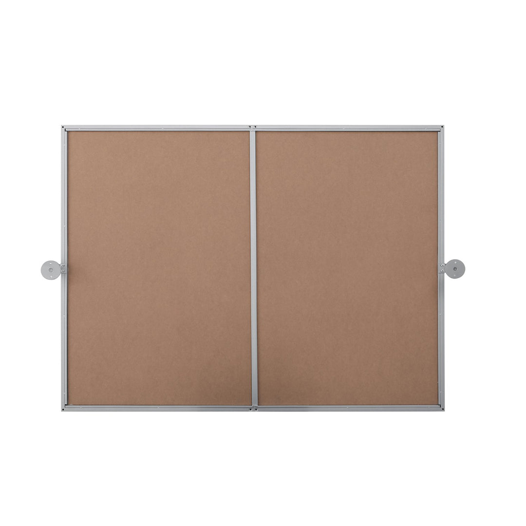40X30 Pivot Mirror In Silver - View 6 - Joshua Marshal