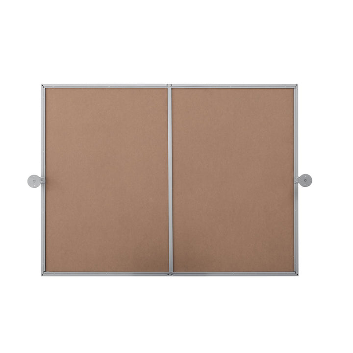 40X30 Pivot Mirror In Silver - View 6 - Joshua Marshal
