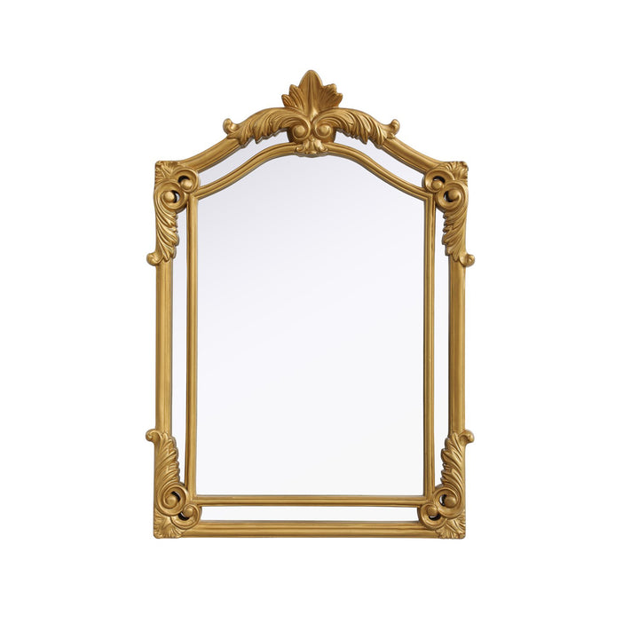 25.5X36 Traditional Mirror In Gold Leaf - View 3 - Joshua Marshal