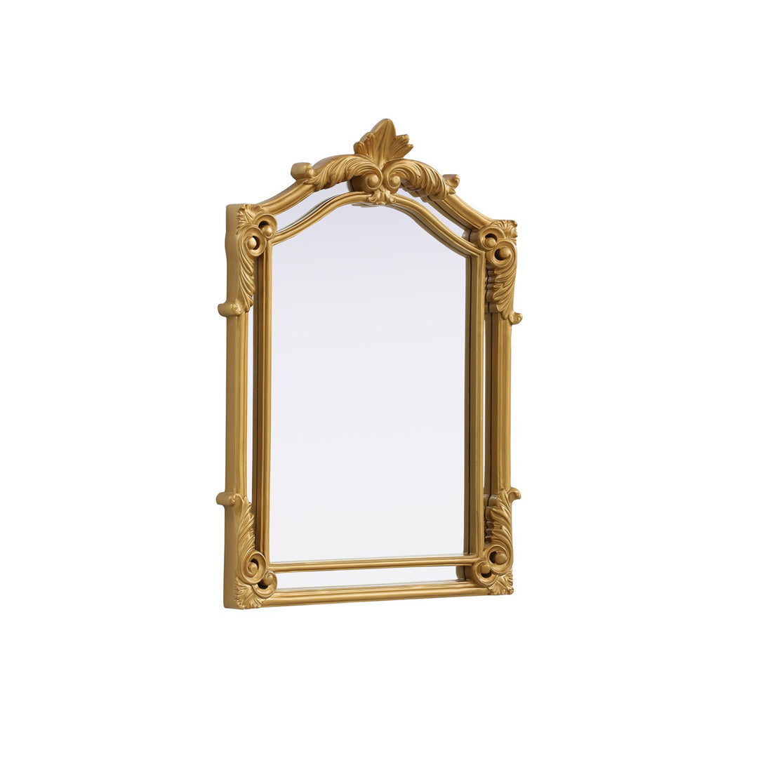 25.5X36 Traditional Mirror In Gold Leaf - View 4 - Joshua Marshal