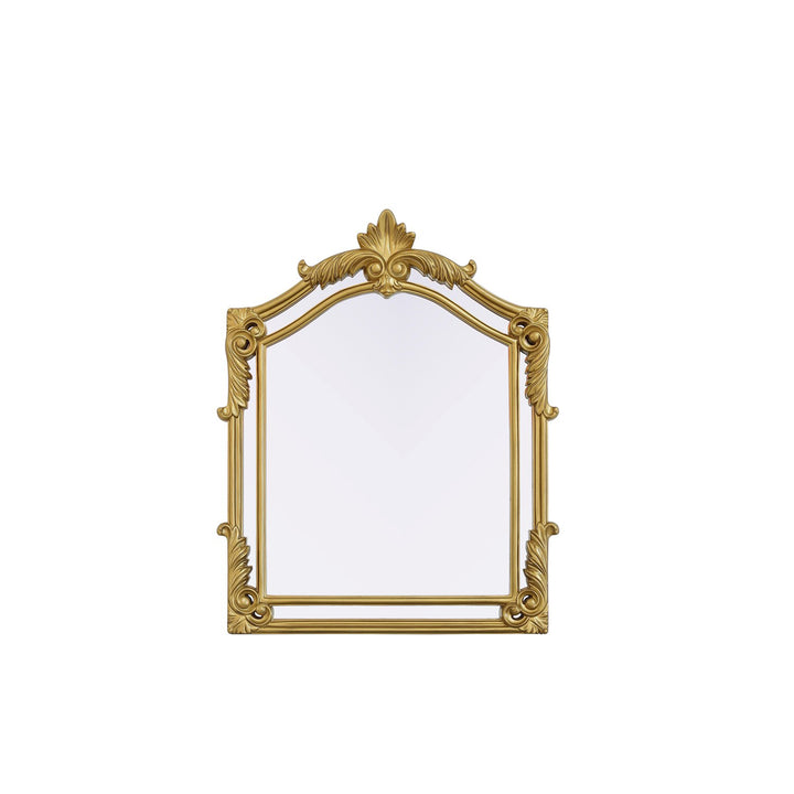 25.5X40 Traditional Mirror In Gold Leaf - View 3 - Joshua Marshal