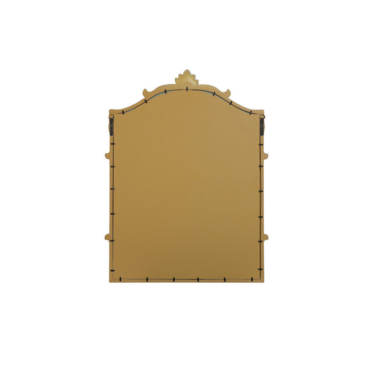 31.5X42 Traditional Mirror In Gold Leaf - View 5 - Joshua Marshal