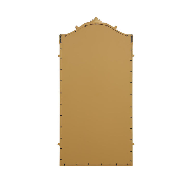 33.5X66 Traditional Mirror In Gold Leaf - View 6 - Joshua Marshal