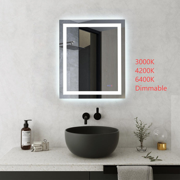 36X30 Led Mirror, Adjustable Color 3000K/4200K/6400K - View 2 - Joshua Marshal