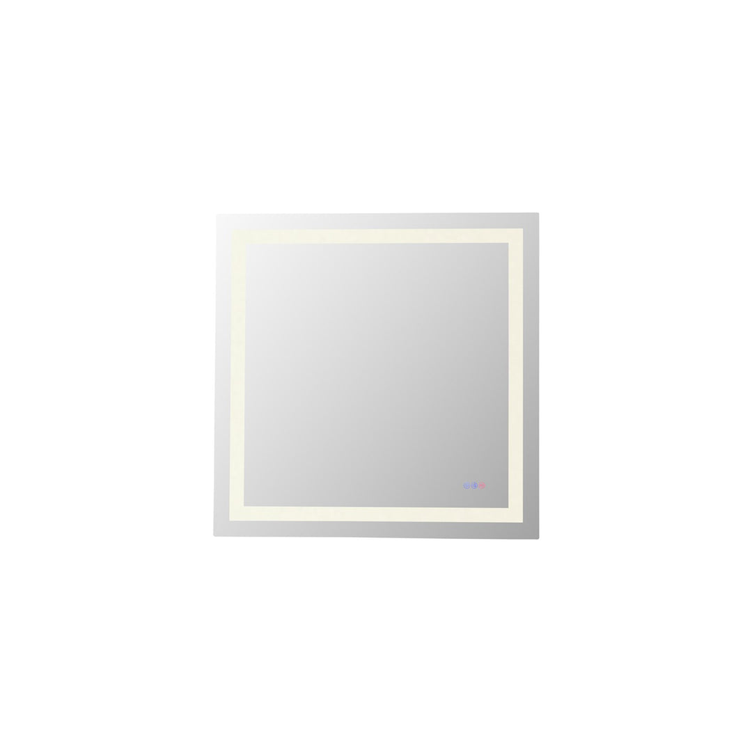 36X36 Led Mirror, Adjustable Color 3000K/4200K/6400K - View 3 - Joshua Marshal