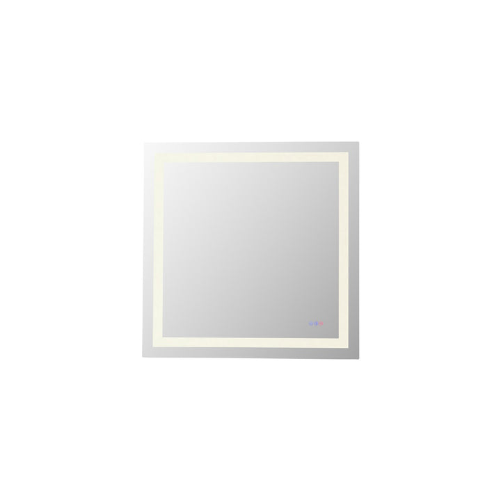 36X36 Led Mirror, Adjustable Color 3000K/4200K/6400K - View 3 - Joshua Marshal