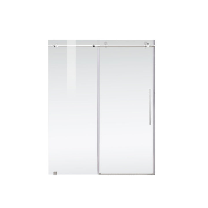 Frameless Shower Door 60 X 76 Polished Chrome - View 3 - Joshua Marshal