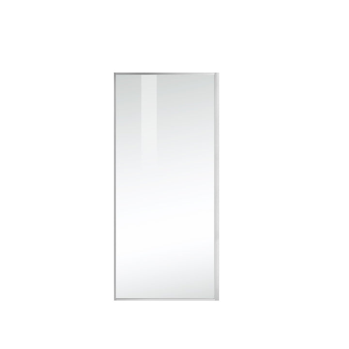 Fixed Framed Shower Door 35 X 76 Polished Chrome - View 3 - Joshua Marshal