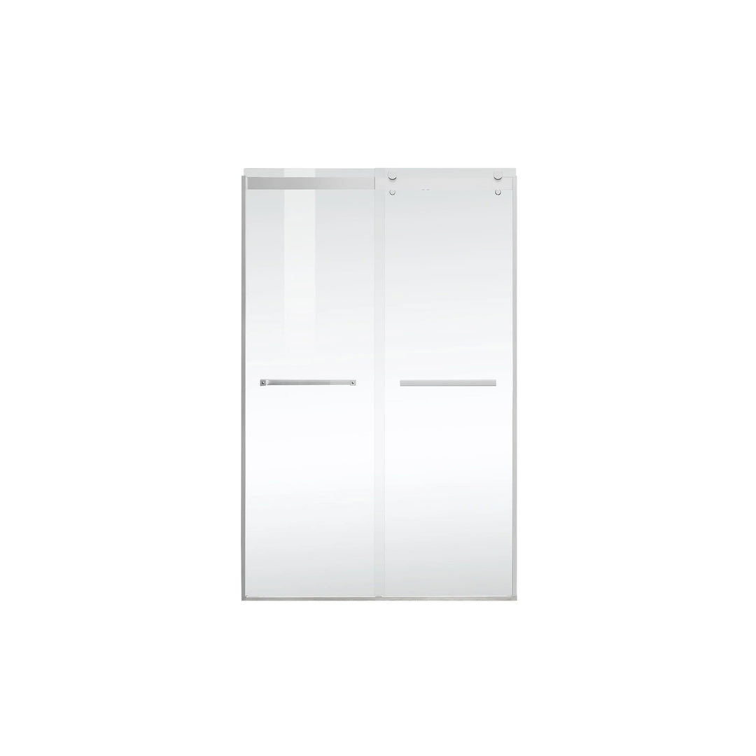 Semi-Frameless Shower Door 48 X 76 Polished Chrome