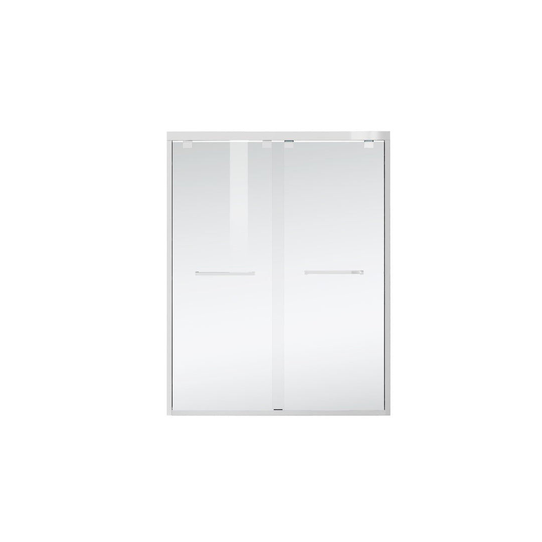 Semi-Frameless Shower Door 60 X 76 Polished Chrome - View 6 - Joshua Marshal