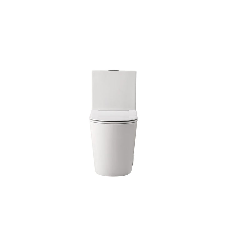 One-Piece Elongated Toilet 28X15X31 In White - View 3 - Joshua Marshal