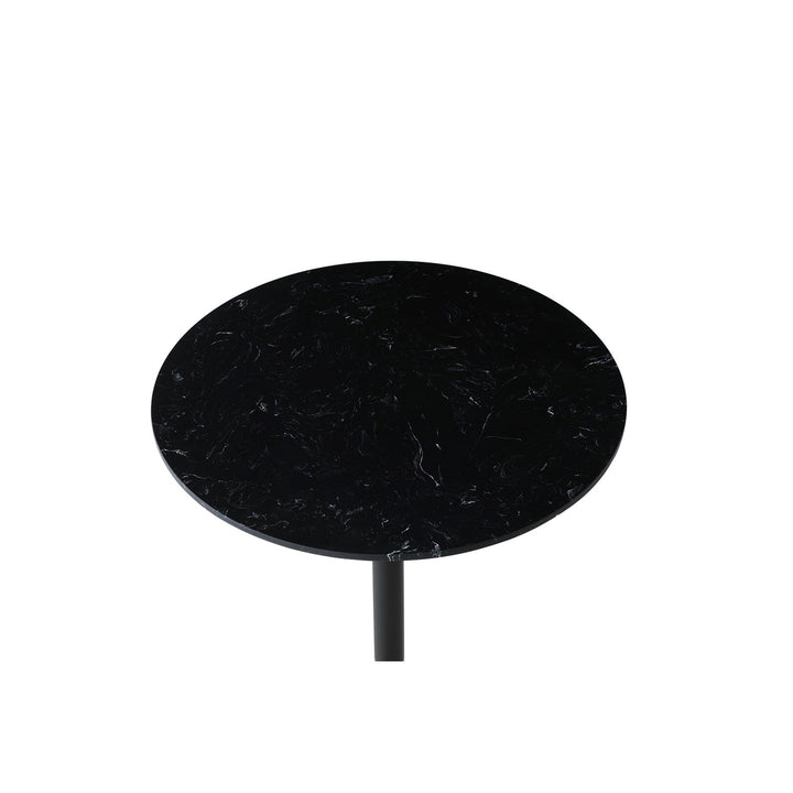 31.5 Inch Pub Table In Black - View 5 - Joshua Marshal