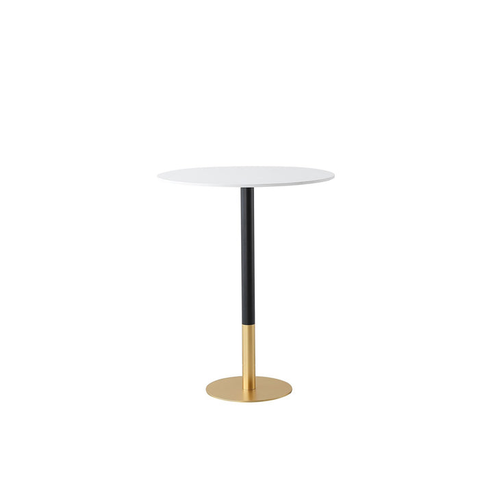 31.5 Inch Pub Table In White - View 3 - Joshua Marshal