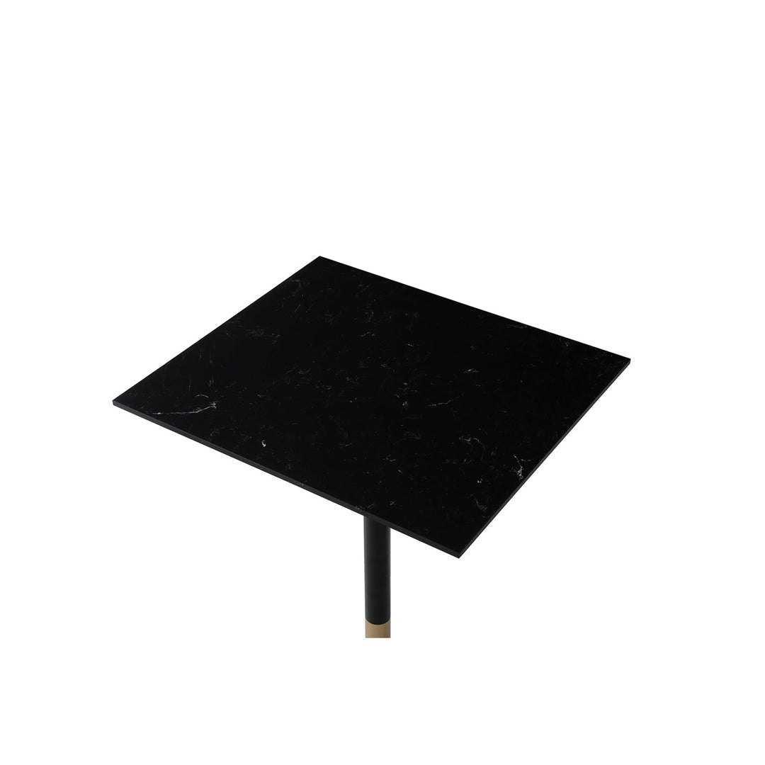 31.5 Inch Pub Table In Black - View 5 - Joshua Marshal