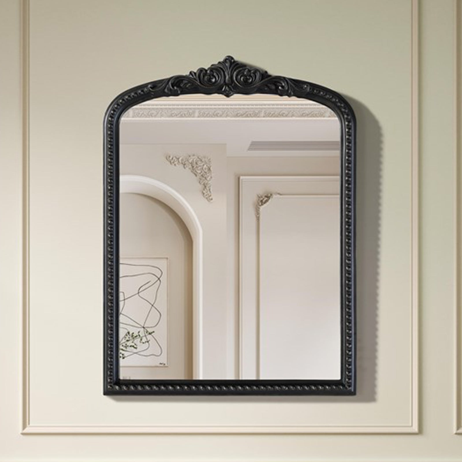 Vintage Resin Mirror 22X30 In Vintage Bronze Vintage Bronze Finish - DECOR by Joshua Marshal