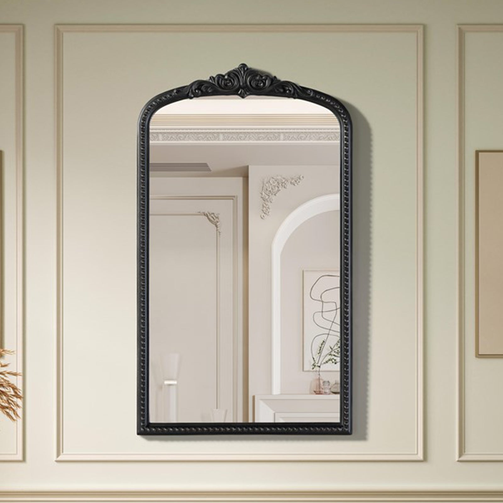 Vintage Resin Mirror 24X42 In Vintage Bronze Vintage Bronze Finish - DECOR by Joshua Marshal