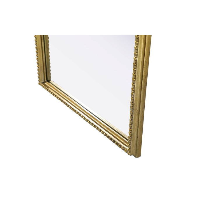 Vintage Resin Mirror 24X60 In Antique Brass - View 6 - Joshua Marshal
