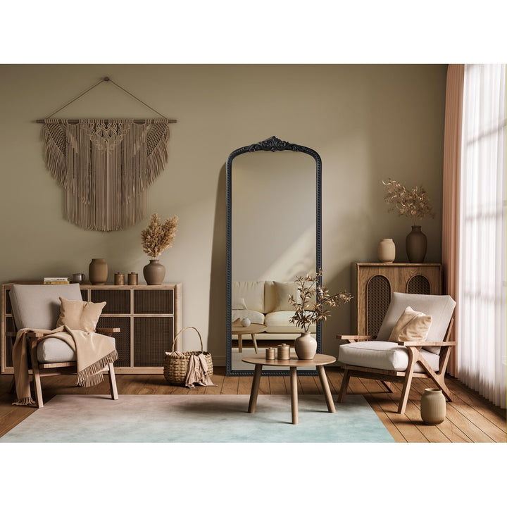 Vintage Resin Mirror 24X60 In Vintage Bronze - View 2 - Joshua Marshal