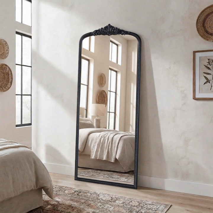 Vintage Resin Mirror 30X72 In Vintage Bronze Vintage Bronze Finish - DECOR by Joshua Marshal