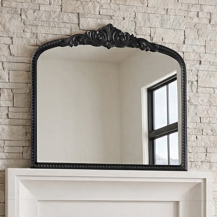 Vintage Resin Mirror 33X30 In Vintage Bronze Vintage Bronze Finish - DECOR by Joshua Marshal
