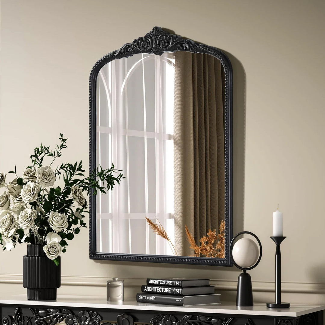 Vintage Resin Mirror 33X42 In Vintage Bronze Vintage Bronze Finish - DECOR by Joshua Marshal