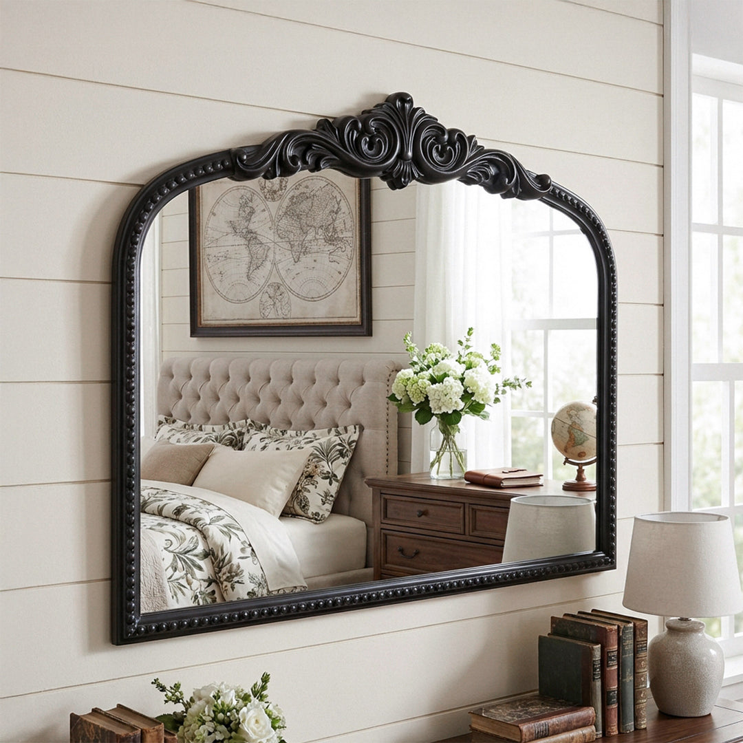 Vintage Resin Mirror 36X30 In Vintage Bronze Vintage Bronze Finish - DECOR by Joshua Marshal