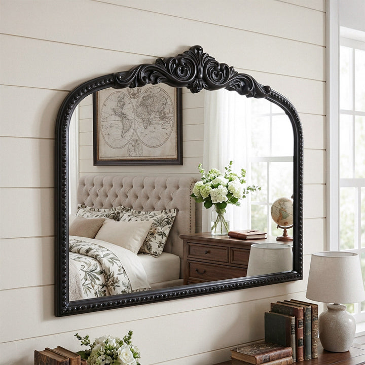 Vintage Resin Mirror 36X30 In Vintage Bronze Vintage Bronze Finish - DECOR by Joshua Marshal