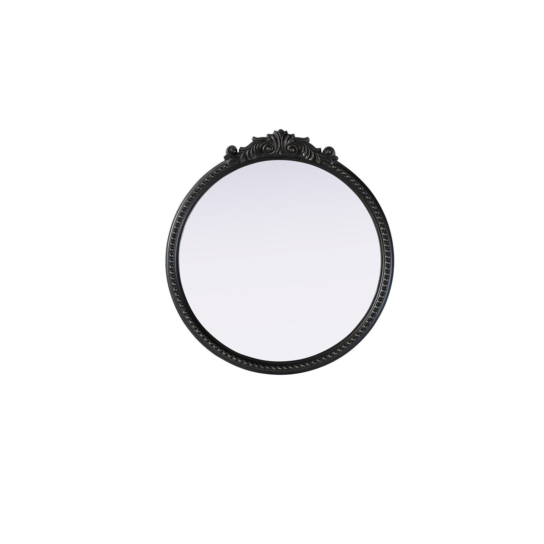 Vintage Resin Mirror 24X25.6 In Vintage Bronze - View 3 - Joshua Marshal