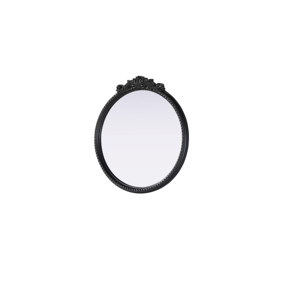 Vintage Resin Mirror 24X25.6 In Vintage Bronze - View 4 - Joshua Marshal