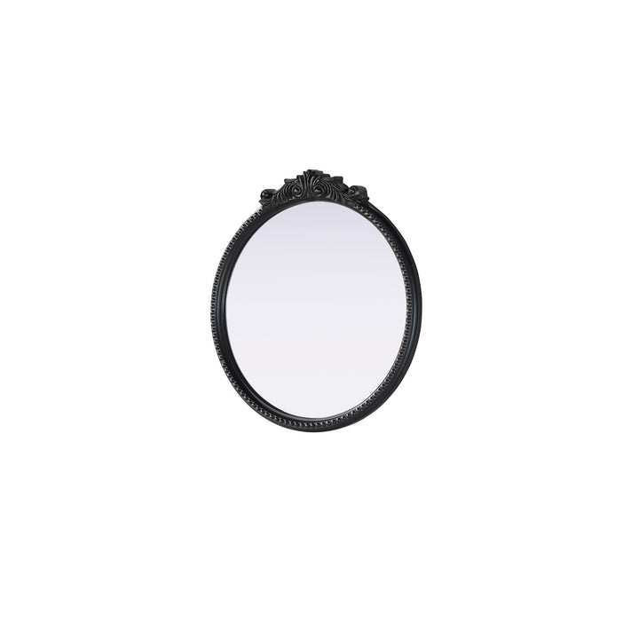 Vintage Resin Mirror 24X25.6 In Vintage Bronze - View 4 - Joshua Marshal