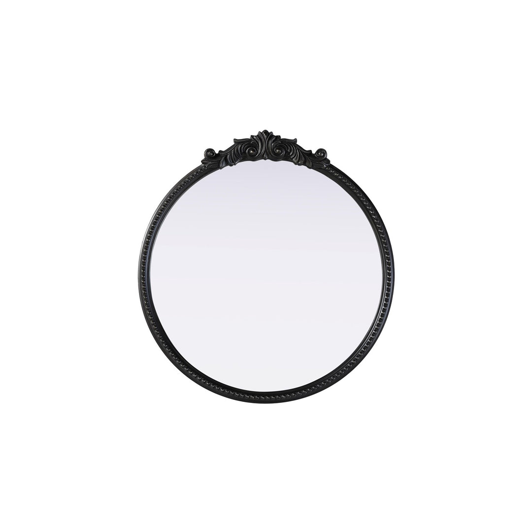 Vintage Resin Mirror 30X32 In Vintage Bronze - View 3 - Joshua Marshal