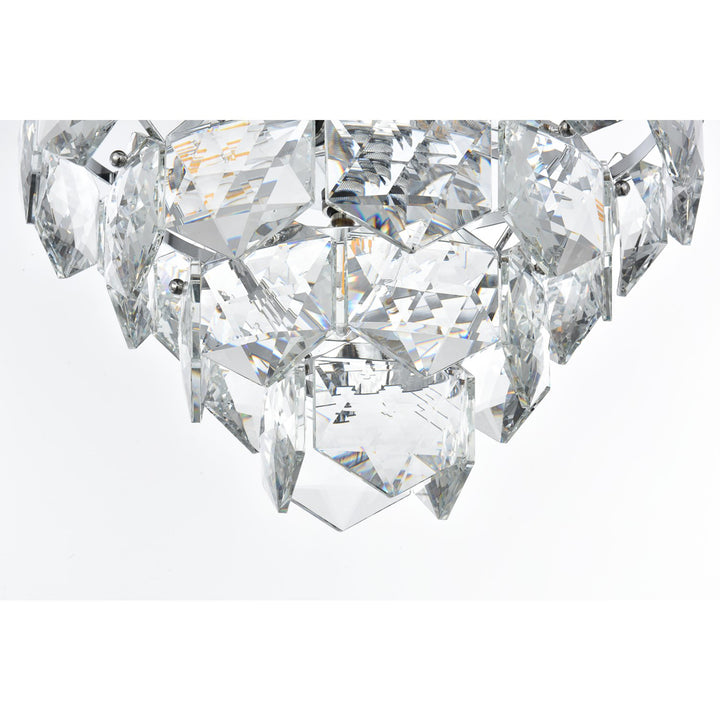 16 Inch Chandelier In Chrome - View 4 - Joshua Marshal