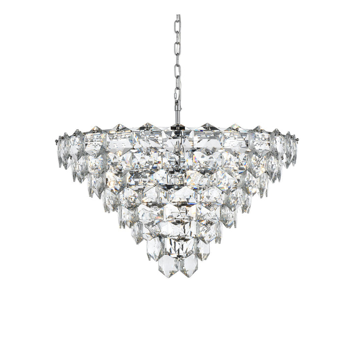 32 Inch Chandelier In Chrome - View 4 - Joshua Marshal