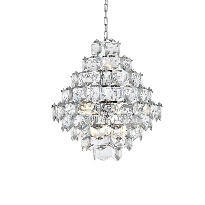 24 Inch Chandelier In Chrome - View 4 - Joshua Marshal