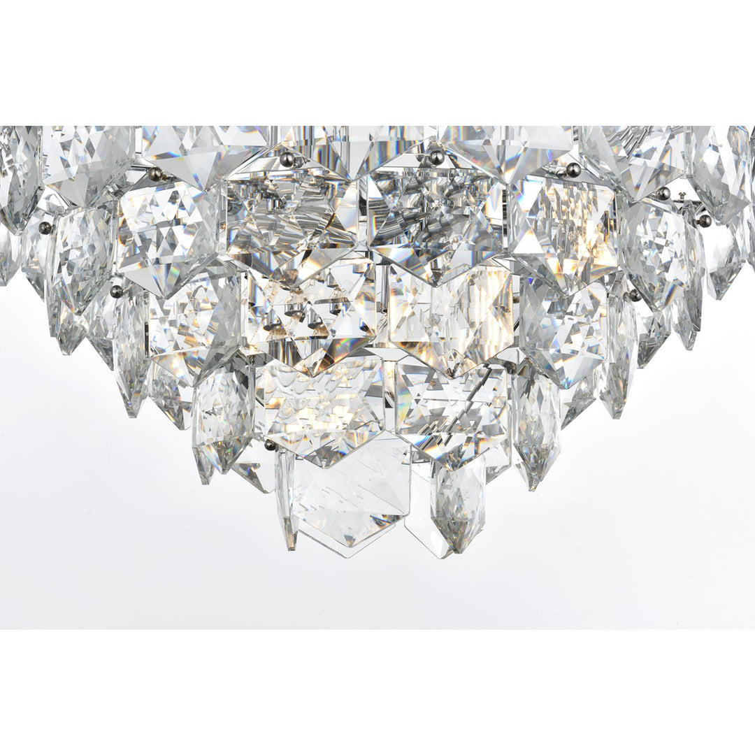 24 Inch Chandelier In Chrome - View 5 - Joshua Marshal