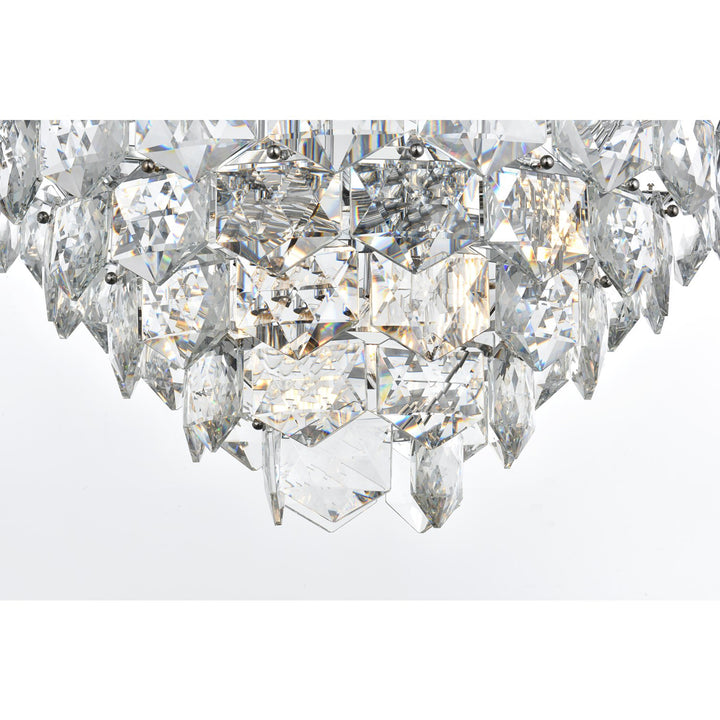 24 Inch Chandelier In Chrome - View 5 - Joshua Marshal