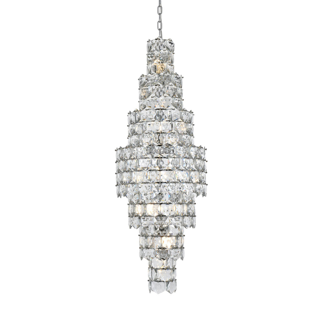 24 Inch Chandelier In Chrome - View 4 - Joshua Marshal