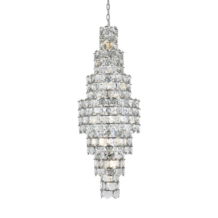 24 Inch Chandelier In Chrome - View 4 - Joshua Marshal