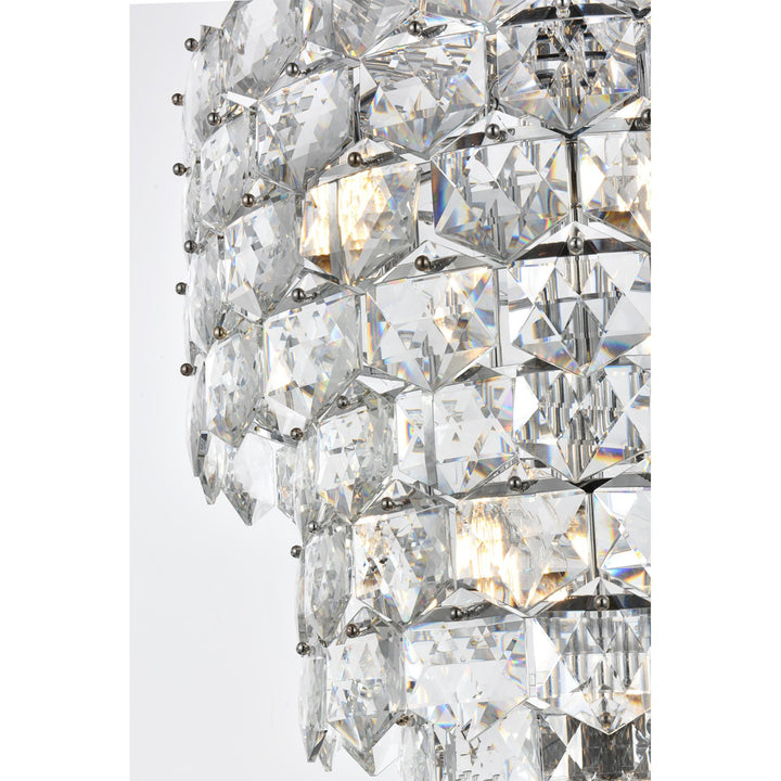 24 Inch Chandelier In Chrome - View 5 - Joshua Marshal