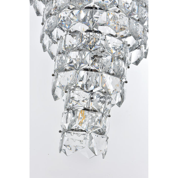 24 Inch Chandelier In Chrome - View 6 - Joshua Marshal